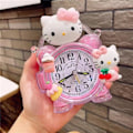 Miniatyrbild 1 av 4: Sanrio Hello Kitty My Melody Cinnamoroll Väckarklocka Kawaii Anime Kök Timer Alarm Klocka Mini Vardagsrum Heminredning Present Hello Kitty A
