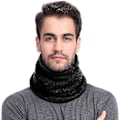 Miniatyrbild 3 av 3: Halsvärmare Snood Halsduk Fleece Foder Tjock Vindtät Vinter Varm Stickad Halsduk Present