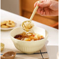 Miniatyrbillede 5 af 5: Japansk stor ske, store suppeskeer med sødt håndmalet mønster, håndæltet (2 stk) - 1