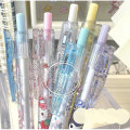 Miniatyrbild 2 av 5: 6-pack Kawaii Sanrio Gelpen Cartoon Anime Skolmaterial Kuromi My Melody Cinnamoroll 0,5 mm Svart Hög Kvalitet För Studenter