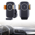 Miniatyrbilde 3 av 11: Biltelefonholderfeste Dashbord Luftventil Bilvugger Solcelledrevne Smarttelefoner Klemme Stativ null - For Tesla