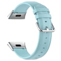 Pikkukuva 1 / 5: Pikalukittavat nahkaiset rannekkeet Redmi Watch 3 Watch Lite 3 -kelloon Light blue