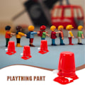 Miniatyrbild 4 av 5: 20 st klockverk ledade robot leksak barn leksak uppdrag leksak rörelsemekanism rörelse leksak leksaker för barn