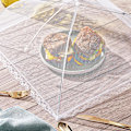 Miniatyrbild 6 av 7: 5 Mesh Pop-Up Matkåp för Kök, Picknick, Camping - Insekts- och Flugsäker Fint Mesh-Skärmöverdrag Hopvikbara Tält, Nätmatöverdrag Pop Up Tallriksöverdrag