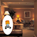 Miniatyrbild 3 av 5: En Liten Blyg Man Lampa, Modest Mike Busig Nattlampa Blyg Pojke Nattlampa, Vita Presenter för Vuxna, Pojkbordslampa