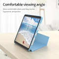 Pikkukuva 4 / 5: Magneettinen absorptio Origami Smart TPU + PU-nahkainen tablettikotelo iPad minille (2021) Gold
