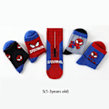 Pikkukuva 1 / 9: 5 paria Spiderman-vauvan putkisukkia S(1-3 VUOTTA) S(1-3 vuotta) S(1-3 Years)
