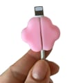 Pikkukuva 8 / 11: Universaali USB-johdon pidike, kaapelinsuoja, matkapuhelimen koriste-esineet White
