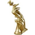 Miniatyrbild 1 av 4: Hemdekor Resin Skulptur Hem Figur Hållande Händer Prydnader Par Bröllop Present Prydnader Gold