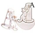 Miniatyrbillede 1 af 5: 3 stk. Katte-Kageudstikkere Kitty Butt Form DIY Biscuit Kageform Stempel Bageudstyr Shytmv A