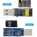 Miniatyrbilde 4 av 5: Usb til Esp8266 Breakout Ch340c Esp-01 Esp-01s Prog Wifi Programmer Downloader Adapter med Reset Au