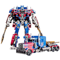 Miniatyrbilde 1 av 4: Deformerte bilrobotleker Bærbar deformasjon bilmodell Barn S leker Legering deformasjon leker Gave til barn(optimus Prime 6022a)