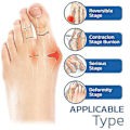 Miniatyrbillede 4 af 5: Projoint Anti Bunions Sundhedssokker 3 Farver Tilgængelige Grey
