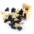 Miniatyrbillede 2 af 5: Træpuslespil 3d Tetris Geometrisk Intellektuelt Puslespil Til Børn Og Voksne