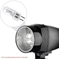 Pikkukuva 4 / 5: Godox 75W 230V 2700K valokuvausstudiomallinnuslamppu kompaktiin studiostrobovaloon Speedlite-salamalaitteeseen 23V