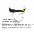Pikkukuva 2 / 5: USB-ladattavat otsalamput, COB kirkas LED-otsalamppu taskulamppu