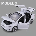 Miniatyrbild 1 av 5: 1:32 Tesla Model X Model 3 Model S Model Y Legering Bilmodell Diecasts Leksaksbil Ljud Och Ljus Barnleksaker För Barnpresenter Pojk Leksak Model X White