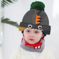 Miniatyrbilde 4 av 5: Barnelue, vintervarm lue for gutter og jenter i fleece-stil, 5 M