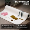 Miniatyrbilde 5 av 7: Musematte (31,5 × 11,8 × 0,12 tommer) Utvidet stor musematte Skrivebordsmatte, Sømkantede musematte, Sklisikker gummibase, Tastaturmatte, Spillmusematte Japan Mouse Pad - 1