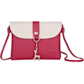 Miniatyrbild 1 av 5: Liten crossbody-väska för flickor i PU-läder, axelväska, handväska, crossbody-väska, presenter till tonårsflickor big rose Red