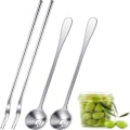 Miniatyrbillede 4 af 7: 4 stk. syltegaffel oliven ske SPOON SPOON