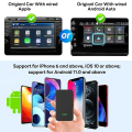 Miniatyrbilde 5 av 5: Carlinkit 5.0/4.0/3.0 Trådløs Carplay Adapter Apple Carplay Android Auto Ai Box Smart Car Wifi Bluetooth Auto Connect Plug&play Black