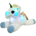 Miniatyrbild 2 av 5: 40cm Luminous Unicorn Leksak, Cartoon Luminous Rainbow Unicorn Plysch Leksak PP Bomull