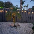 Miniatyrbillede 5 af 8: Dotpet Solar String Lights 20LED Udendørs Vandtæt Simulering Honningbi Dekoration til Have Julepynt Varm Hvid