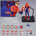 Miniatyrbild 5 av 5: Spider-Man Parallel Universe Fat Peter Parker Actionfigur Dockmodell Leksak