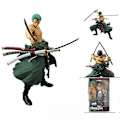Miniatyrbild 1 av 4: Anime Figur En bit Zoro Actionfigur Roronoa Zoro Figur Skulptur Dekoration Staty Dockmodell