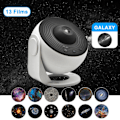 Miniatyrbillede 1 af 5: Ny 13 i 1 Planetarium Galaxy Stjerneprojektor Nattelys HD Stjerne Aurora Projektorlampe til Børns Soveværelse Hjemmefest Dekoration