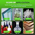 Miniatyrbilde 4 av 4: Glasskjærende skive Ultra tynn sagblad for kutting av glass Jade Crystal