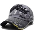 Miniatyrbillede 2 af 5: Cap Cap Vintage bomulds kasket Unisex slidt Snapback Trucker Hat