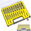 Miniatyrbillede 1 af 5: 150 dele sæt HSS titanium mikrobor sæt værktøj 0,4 mm-3,2 mm til slid, metal,