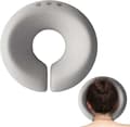 Massage nackstöd med ansiktskudde, ansiktsvaggkudde, massage nackstöd för säng, ansiktsmassagekudde, ansiktskudde grå gray