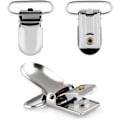Miniatyrbillede 2 af 5: 12 dele metal suttekæde clips, suttekædeholder sutteklips 20 mm