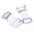 Miniatyrbild 2 av 6: 50 st elastiska bandageklämmor, stretch metallbandageklämma kompressionsomslagsklämma för bandage kompressionsbandage crepebandage vit