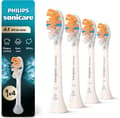 4 erstatningsbørstehoder til Philips Sonicare - Ny og gammel emballasje sendes tilfeldig White A3