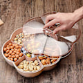 Miniatyrbilde 2 av 5: Snacks / Godteri / Nøtter Snacks Oppbevaringsboks Med Lokk, Matboks, Fruktboks, Tørket Fruktbeholder, farge: Rosa