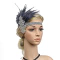 Miniatyrbilde 2 av 4: Hodeplagg Fjær Flapper Hodebånd Great Gatsby Hodeplagg Vintage Prom(hy)