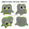 Miniatyrbild 4 av 5: 30cm Duolingo Plushie Duo 10-årsjubileum Grön Uggla Present till Barn Docka Plyschleksak 20cm