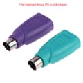 1 pari näppäimistö hiiri PS2 - PS/2 USB-sovitin muunnin USB:lle