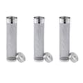 Miniatyrbillede 1 af 5: 3X Øl Dry Hopper Filter, 300 mikron mesh humlefilterpatron i rustfrit stål Sølv