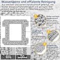 Miniatyrbild 3 av 5: 6-pack Rengöringsdynor för Ecovacs Winbot W1 / W1 Pro / W2 / W2 Omni Fönsterrengöringsrobotar, Fönsterrengöringsrobot, Tvättsbara Mikrofiberrengöringsdukar