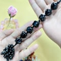 Miniatyrbillede 3 af 7: Krystal Hængende Helbredende Krystaller Ædelsten Dekoration Tumbled Stones Bil Bakspejl Væg Hængende Krystaller Reiki Krystal Gaver Black Obsidian