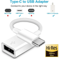 Miniatyrbillede 2 af 4: 2 stk. USB C til USB 2.0 adapter Type-c OTG kabel Type C han til USB A hun adapter