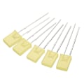 Miniatyrbillede 1 af 5: 2x5x7mm x LED-lyspære, 200 stk. rektangulær lysdiode til elektronisk komponentindikator, gul