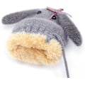 Miniatyrbilde 4 av 4: Baby Toddlers Varme Votter Magiske Stretch Votter Hansker på Snøring Gutter Jenter Strikkede Votter Tykk Fleece Fôr Nyfødte Votter Full Finger Votter