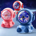 Miniatyrbillede 8 af 11: Sød astronaut blyantspidser til træblyant skitseblyant farveblyant Blå Blue