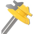 Miniatyrbilde 4 av 6: 45 graders lås miter fres, 8 mm, aplus trebearbeiding fres, sporfres, tappfres Hy